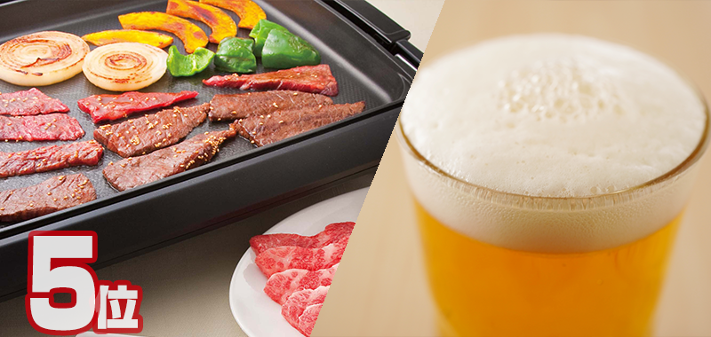 焼肉×ビール