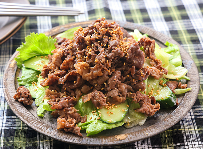 焼肉チョレギサラダ（韓食レシピ）