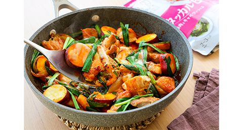 さつまいものチーズタッカルビ