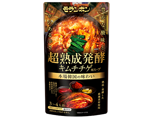 商品情報「超熟成発酵キムチチゲ用スープ」