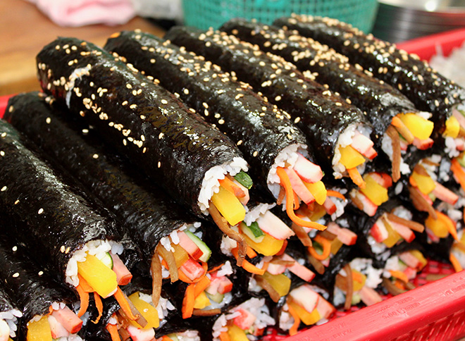 キンパ＜キムパプ＞（김밥）