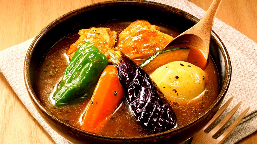 ごろごろ野菜で作る スープカレー用スープ