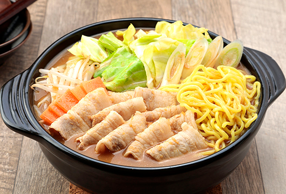 生姜味噌ラーメン鍋