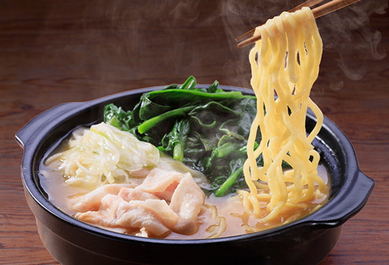 野菜ましましラーメン鍋（濃厚豚骨醤油味）