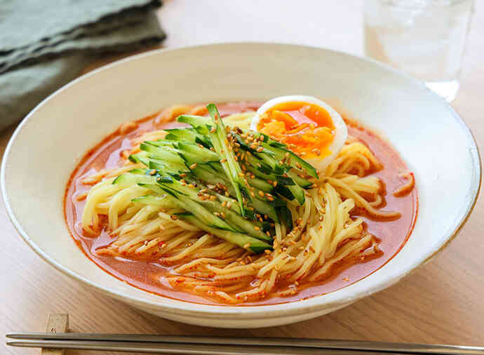 Mizukiさんの冷麺風冷やしスンドゥブ