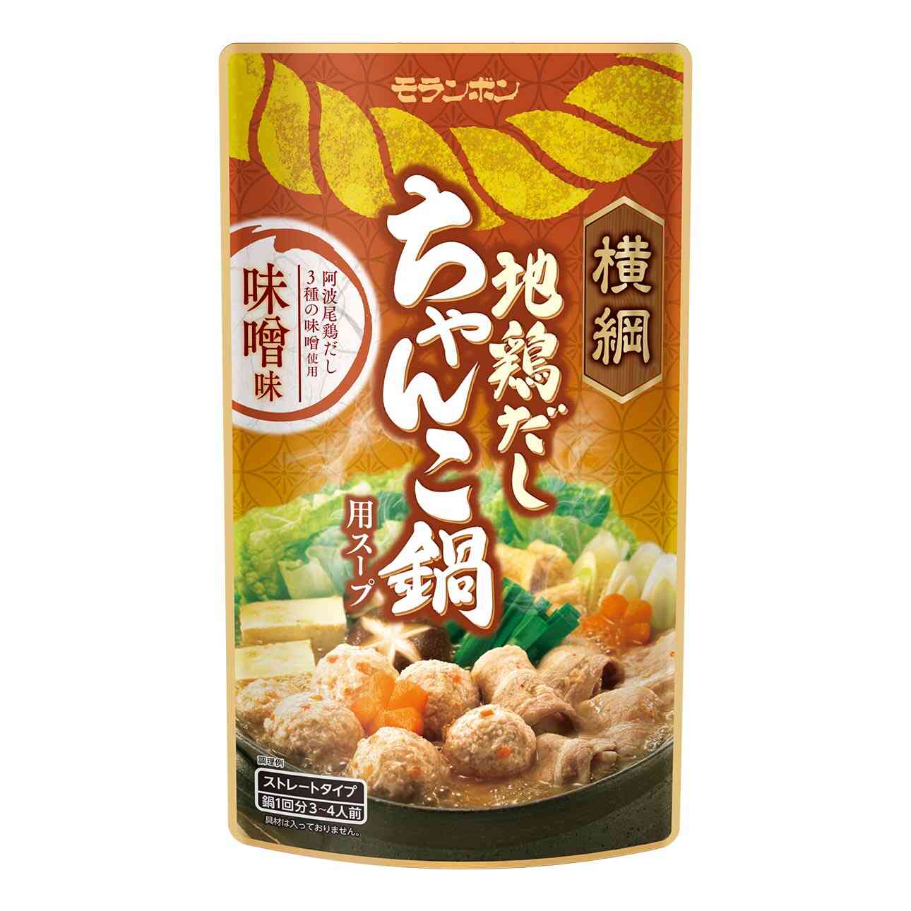 横綱 地鶏だし ちゃんこ鍋用スープ 味噌味