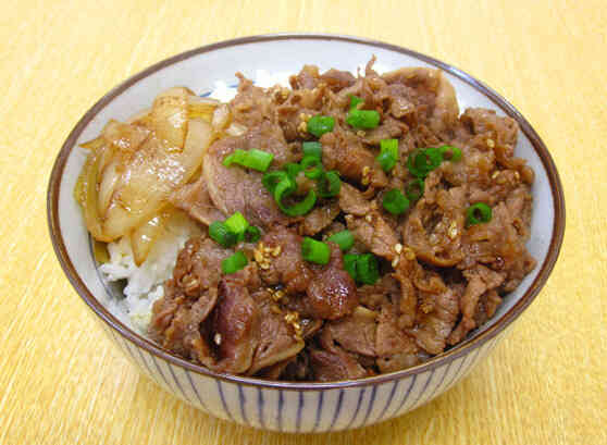 ジャンで作る焼牛丼