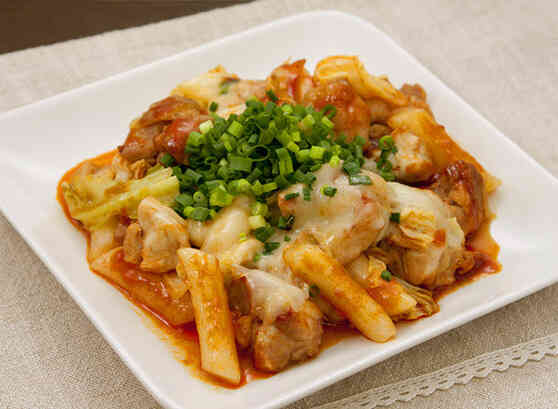ねぎねぎチーズトッポギ