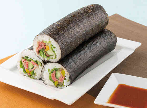 ローストビーフの恵方巻