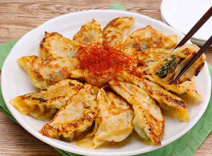 ビビンバ風餃子