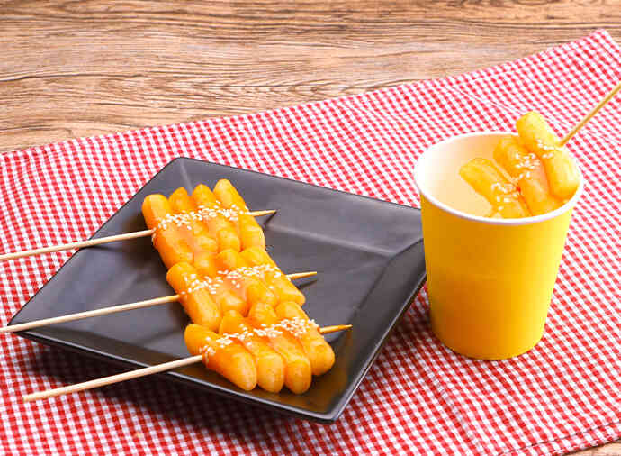 ハニーチーズトッポギ串