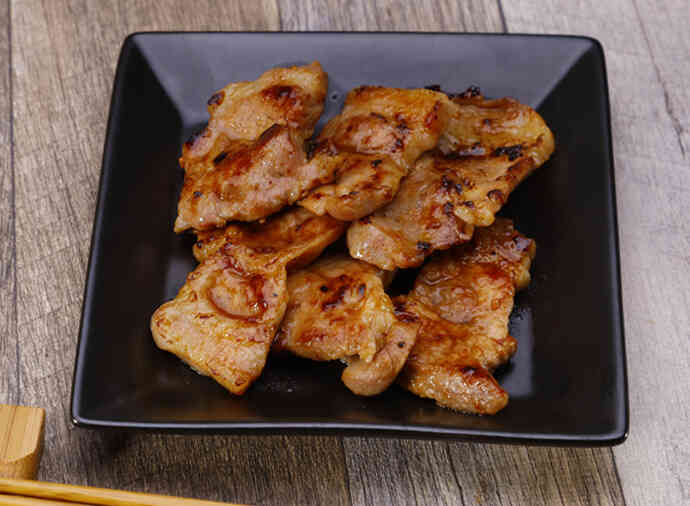 「モランボン本店監修 焼肉のたれ」で豚焼肉(業務用商品使用)