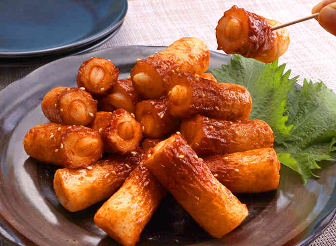 レンジでもちもちおかず「ちくわトッポギ」