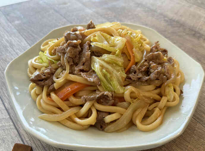 ジャンで作る焼うどん