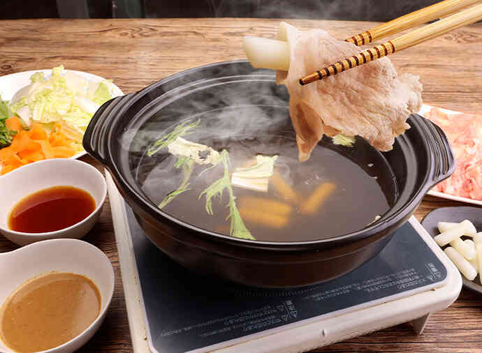 餅(トッ)しゃぶしゃぶ