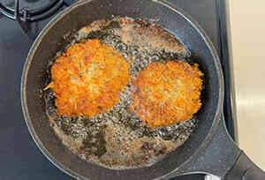 こま肉でつくる牛カツ丼