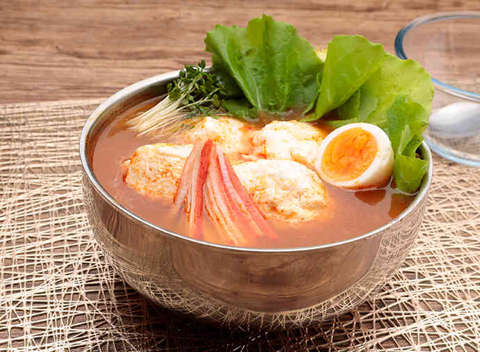 冷やしサラダスンドゥブ