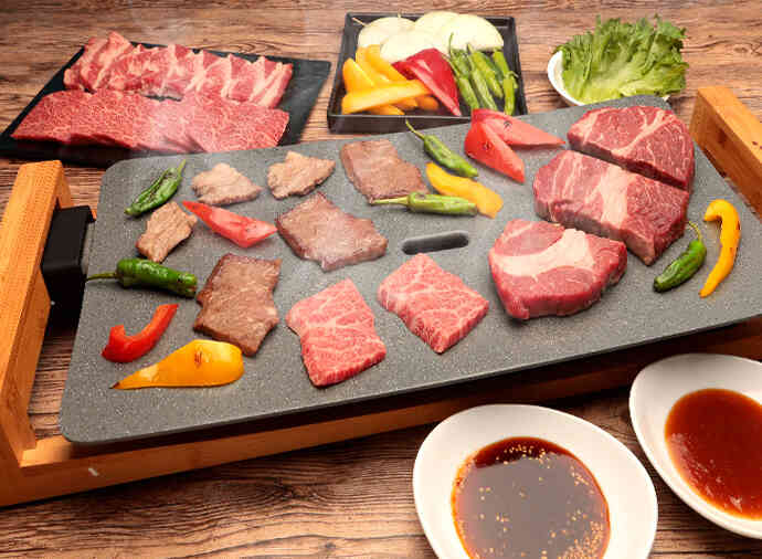 ホットプレートでWごちそう!ステーキ＆焼肉