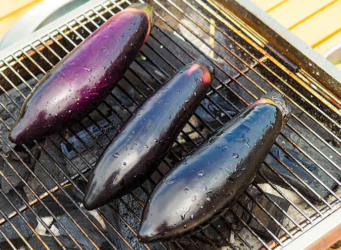 koedaさんの丸ごとBBQなす