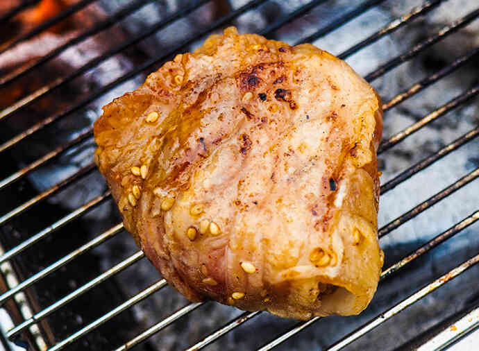 koedaさんのBBQの〆におすすめ!肉巻きおにぎり