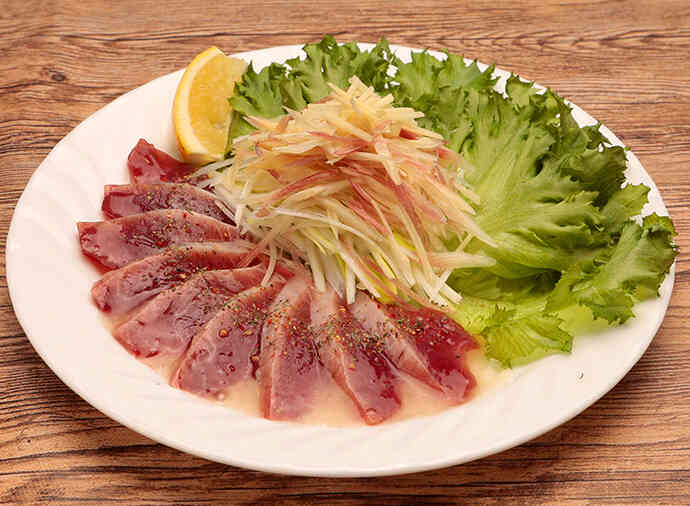 薬味もりもり かつおカルパッチョ