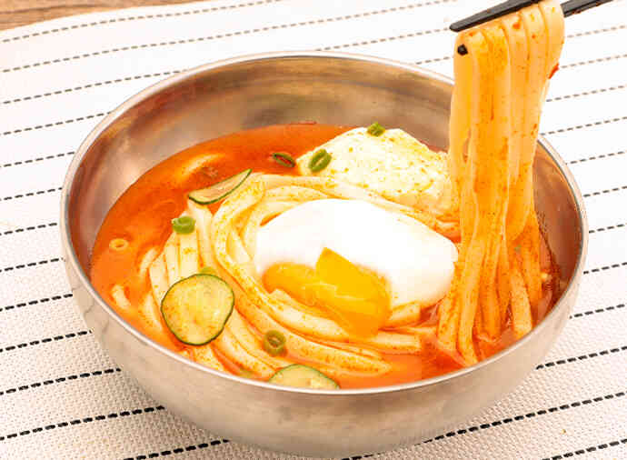 冷やしスンドゥブうどん