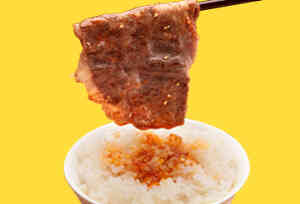 ジャンで月見焼肉