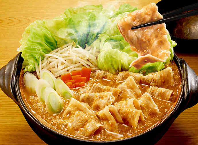 躍動の生姜味噌鍋
