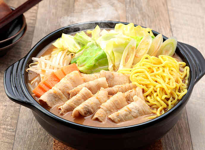 生姜味噌ラーメン鍋