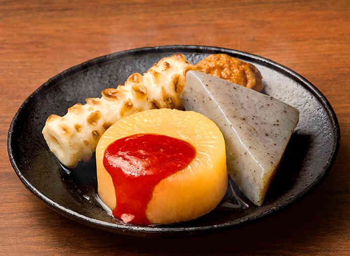おでんにかけて韓国風旨辛おでん