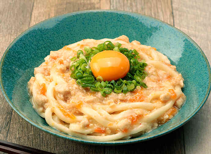中華風あんかけうどん