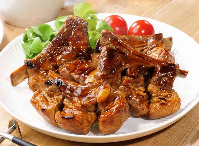 下ゆでで失敗しらず BBQスペアリブ