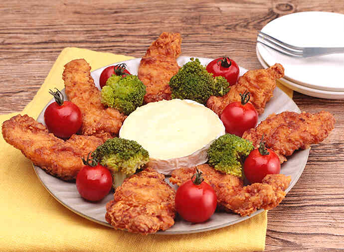 スティックチキンフォンデュ