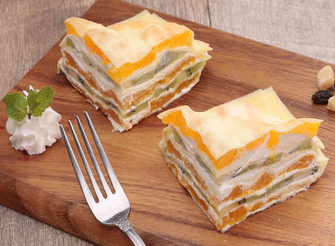 手作りミルクレープ