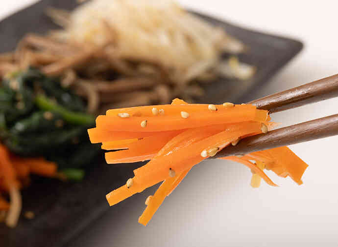 レンチン人参のナムル