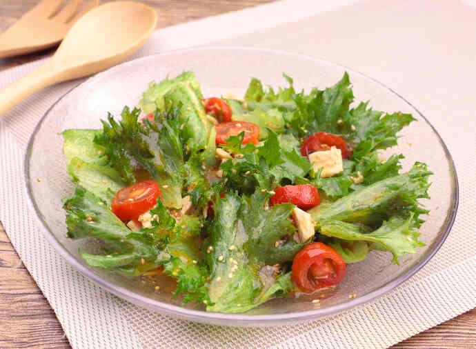 フリルレタスのチョレギ