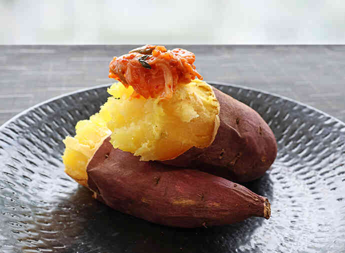 やみつき！焼き芋キムチ