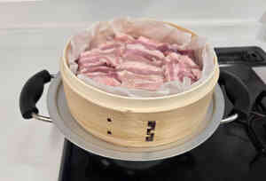 せいろでつくるサムギョプサル