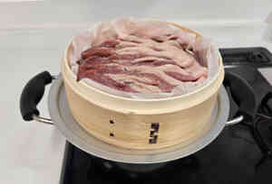 せいろでつくるサムギョプサル