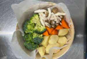 せいろで作るバーニャカウダ