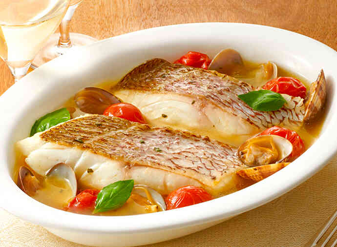 たいのアクアパッツァ