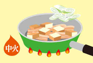 厚揚げと豚肉の味噌炒め