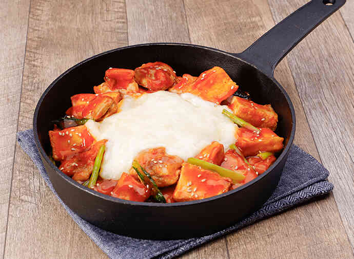 厚揚げ入りチーズタッカルビ