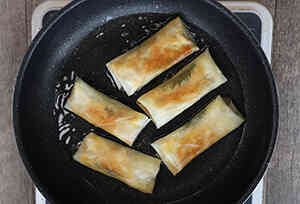 大葉香る!鶏むね肉のチーズ春巻