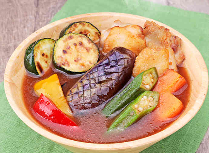 夏野菜のスープカレー
