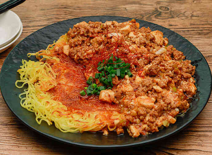 肉肉麻婆焼きそば