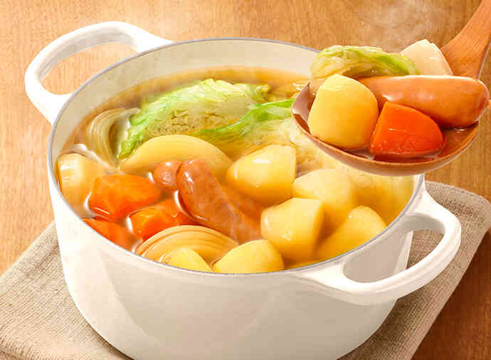 ザクごろ野菜で作るポトフ