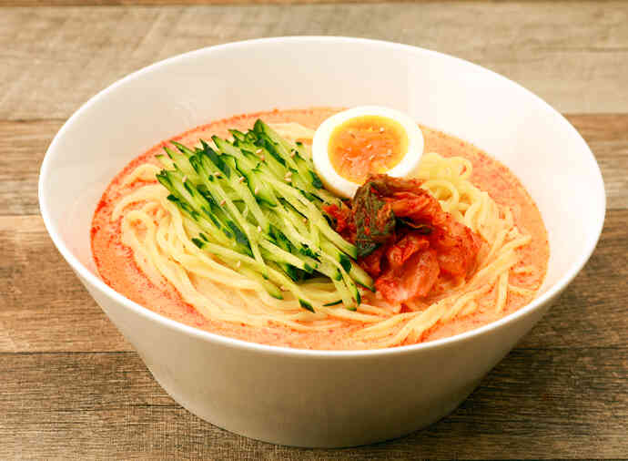 豆乳入りスンドゥブ冷やし麺