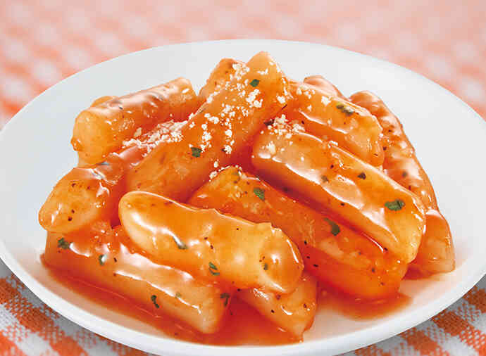 レンジでピザトッポギ