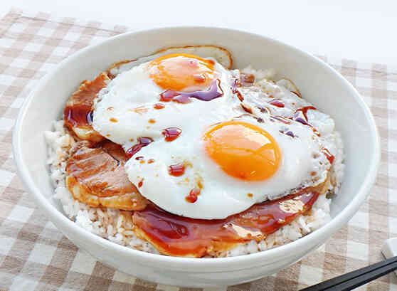 焼豚玉子飯